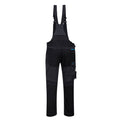 Metal Grey - Back - Portwest Unisex Adult WX3 Bib And Brace Overall