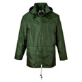 Olive Green - Front - Portwest Mens Classic Raincoat