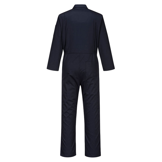 Dark Navy - Back - Portwest Unisex Adult Knee Pad Overalls