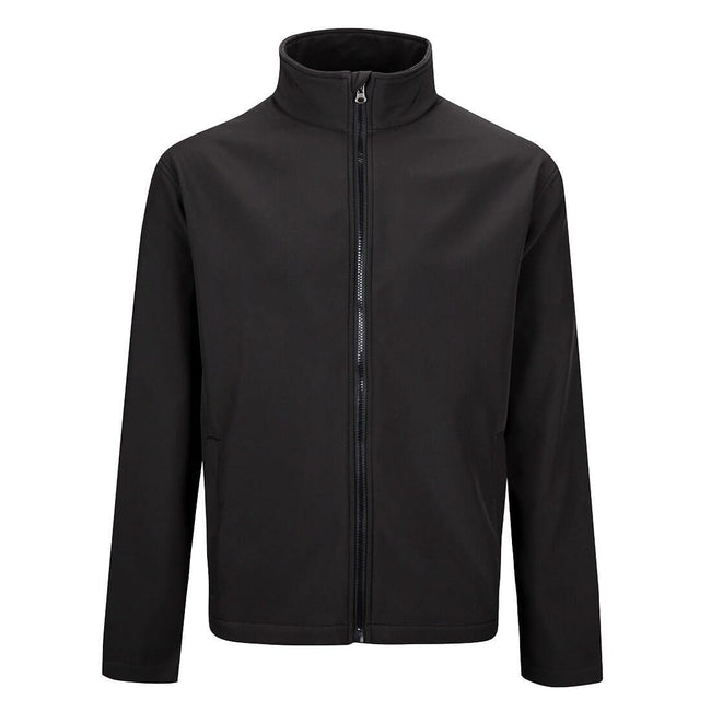 Black - Front - Portwest Mens Soft Shell Jacket