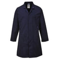 Navy - Front - Portwest Mens Workwear Coat