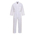 White - Front - Portwest Mens Long-Sleeved Overalls