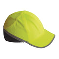Yellow - Front - Portwest Unisex Adult Bump Cap