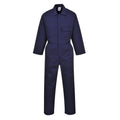 Navy - Front - Portwest Mens Long-Sleeved Overalls