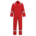 Red - Front - Portwest Unisex Adult Iona Bizweld Fire Resistant Overalls