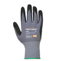 Black - Back - Portwest Unisex Adult A350 DermiFlex Grip Gloves