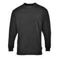 Black - Front - Portwest Mens Thermal Base Layer Top
