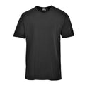 Black - Front - Portwest Mens Thermal T-Shirt