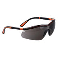Smoke-Orange - Front - Portwest Unisex Adult Neon Safety Glasses