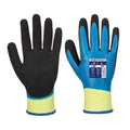 Blue-Black - Front - Portwest Unisex Adult AP50 Aqua Pro Cut Resistant Gloves