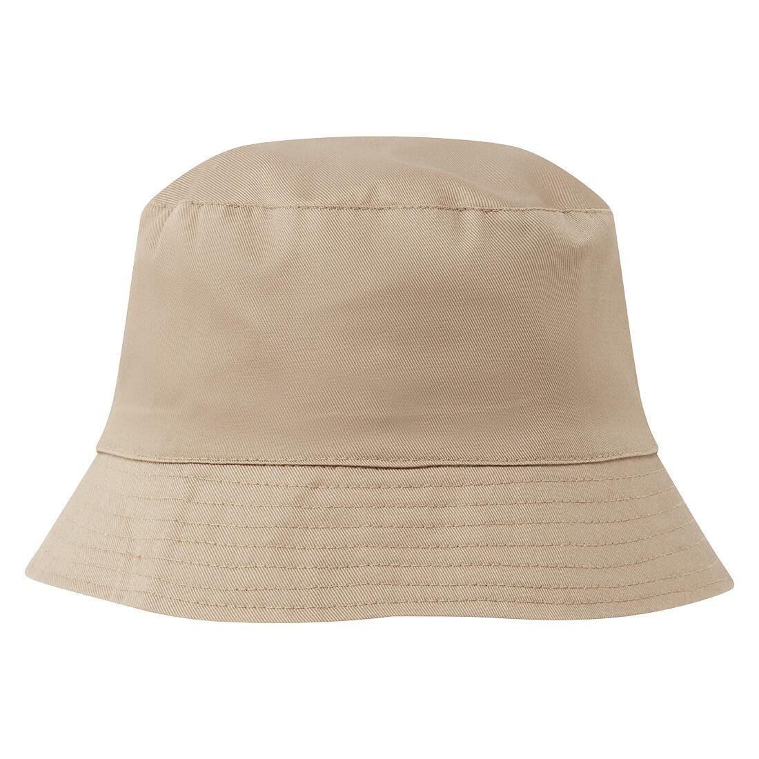 Khaki-Forest Green - Front - Portwest Reversible Bucket Hat