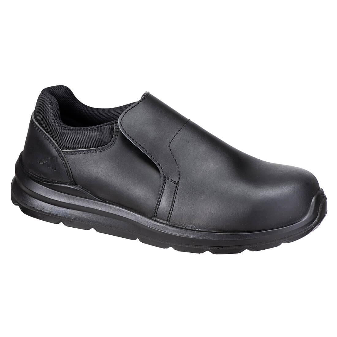 Black - Back - Portwest Unisex Adult S3S SR FO Composite Slip-on Safety Shoes