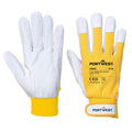 Yellow - Front - Portwest A250 - Tergsus Goat Leather Gloves