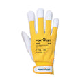 Yellow - Back - Portwest A250 - Tergsus Goat Leather Gloves