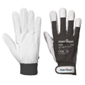 Black - Front - Portwest A250 - Tergsus Goat Leather Gloves