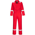 Red - Front - Portwest Mens Iona Cotton Wear to Work Overalls