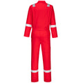 Red - Back - Portwest Mens Iona Cotton Wear to Work Overalls