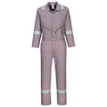 Grey - Front - Portwest Mens Iona Cotton Wear to Work Overalls