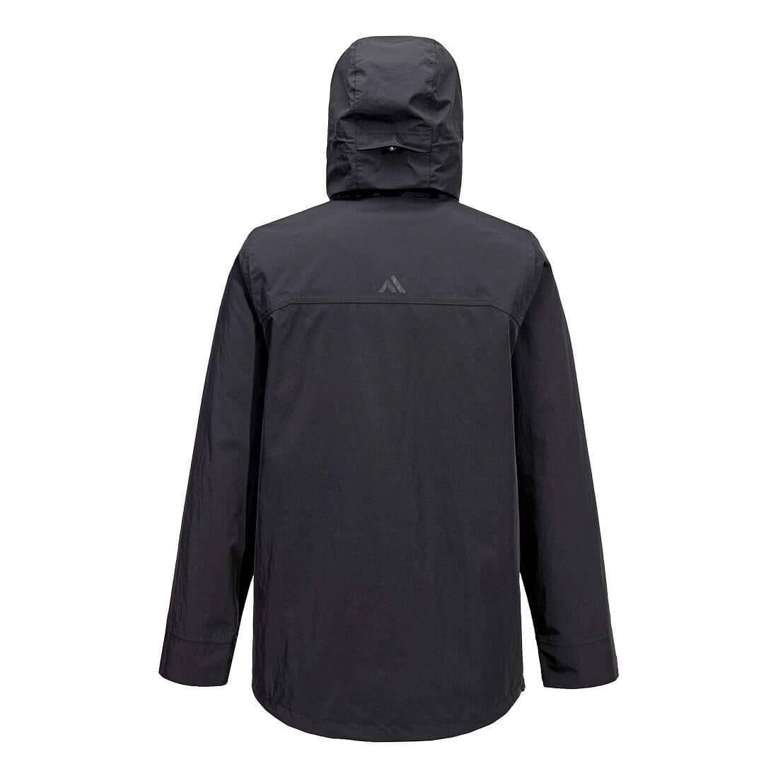 Black - Side - Portwest Unisex Adult KX3 3 in 1 Jacket