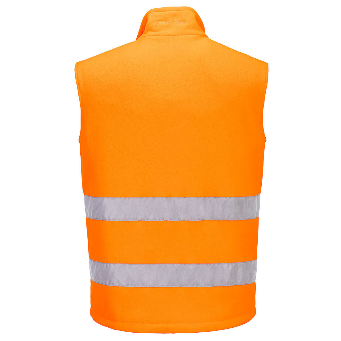 Orange-Black - Back - Portwest Unisex Adult Hi-Vis Safety Body Warmer