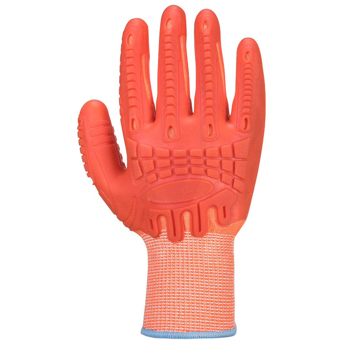 Orange - Back - Portwest Unisex Adult Supergrip Impact Resistant Cut Resistant Gloves