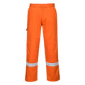 Orange - Front - Portwest Mens Bizflame Plus Work Trousers