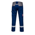 Royal Blue - Back - Portwest Mens Bizflame Ultra Two Tone Work Trousers