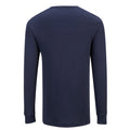 Navy - Back - Portwest Mens Thermal Long-Sleeved T-Shirt