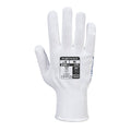 White-Blue - Back - Portwest Unisex Adult A110 Polka Dot Grip Gloves