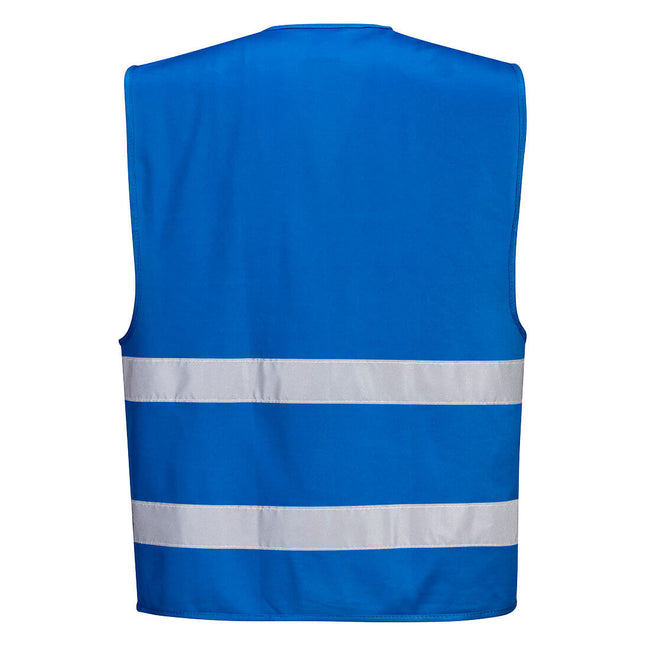 Royal Blue - Back - Portwest Unisex Adult Iona Hi-Vis Vest