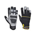 Black - Front - Portwest Unisex Adult Tradesman High Performance Gloves
