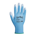 Blue - Back - Portwest A120 PU Palm Grip Gloves