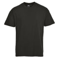 Black - Front - Portwest Mens Turin Premium T-Shirt