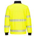 Yellow-Black - Back - Portwest Unisex Adult PW3 High-Vis Sweatshirt