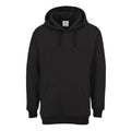Black - Front - Portwest Mens Roma Hoodie