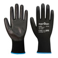 Black - Front - Portwest Unisex Adult Touch Screen Safety Gloves
