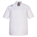 White - Front - Portwest Mens Medical Work Tunic