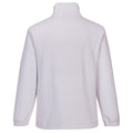 White - Back - Portwest Mens Aran Fleece Jacket