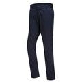 Dark Navy - Front - Portwest Mens Chino Stretch Slim Trousers