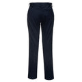 Dark Navy - Back - Portwest Mens Chino Stretch Slim Trousers