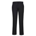 Black - Front - Portwest Mens Chino Stretch Slim Trousers