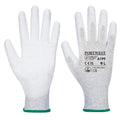 Grey - Front - Portwest Unisex Adult A199 PU Palm Grip Gloves