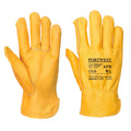 Tan - Front - Portwest A270 Classic Leather Driver Gloves