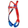Red-Blue - Front - Portwest 1 Point Safety Harness