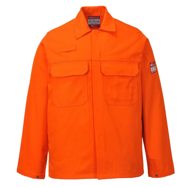 Orange - Front - Portwest Mens Bizweld Jacket