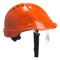 Orange - Front - Portwest Unisex Adult Endurance Safety Helmet Set