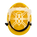 Yellow - Back - Portwest Unisex Adult Monterosa Safety Helmet