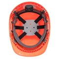 Orange - Back - Portwest Unisex Adult Endurance Safety Helmet