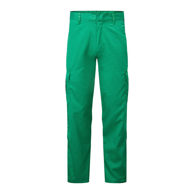 Teal - Front - Portwest Mens Combat Lightweight Work Trousers