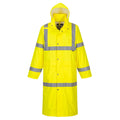 Yellow - Front - Portwest Mens Hi-Vis Raincoat